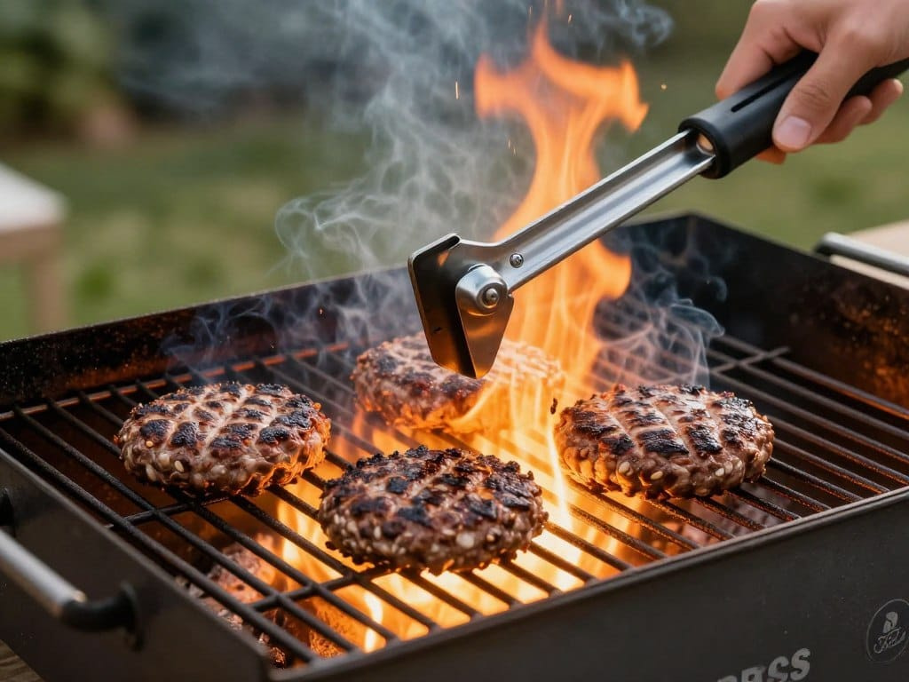 Pit Boss 850 flame broiler lever and direct heat grilling system Pit Boss 850 flame broiler lever and direct heat grilling system